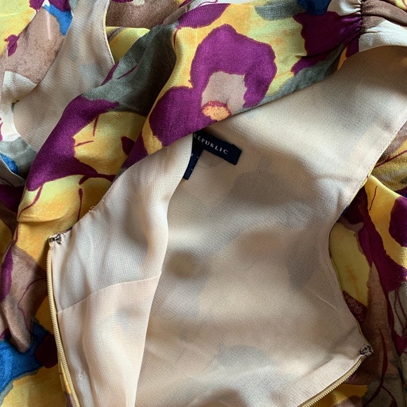 Silk Banana Republic Dress - Picture 5 of 9